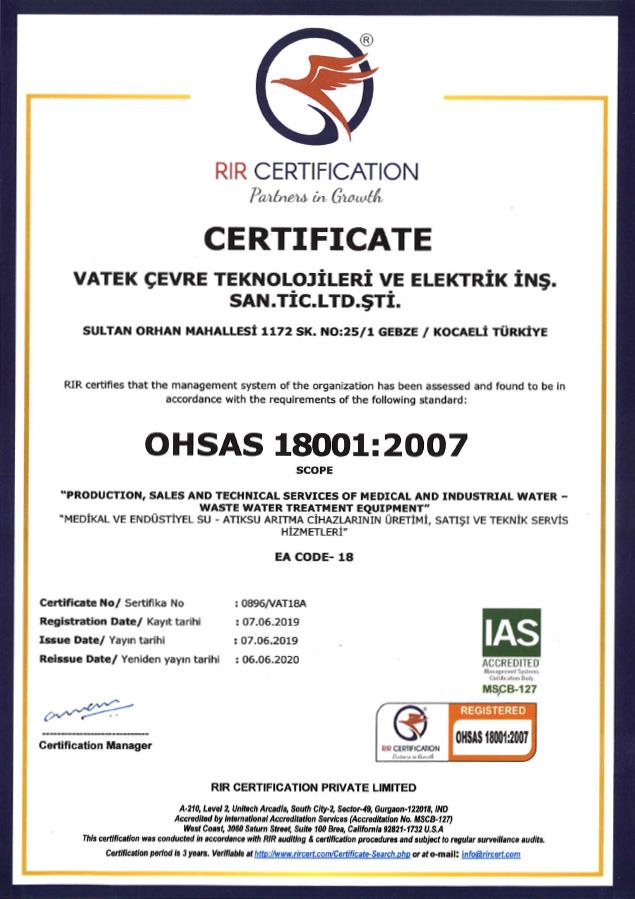 OHSAS 18001